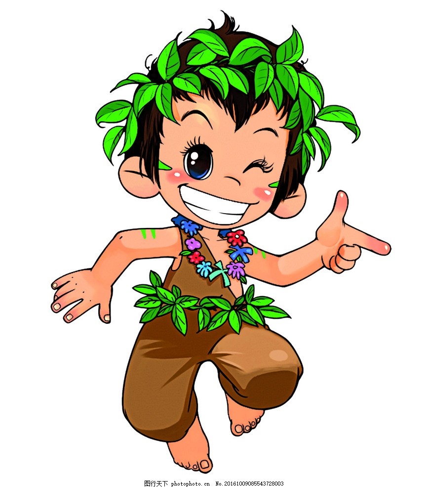 卡通小孩 指示小孩 笑脸 笑脸小人 可爱小人 活泼小人 卡通小孩子