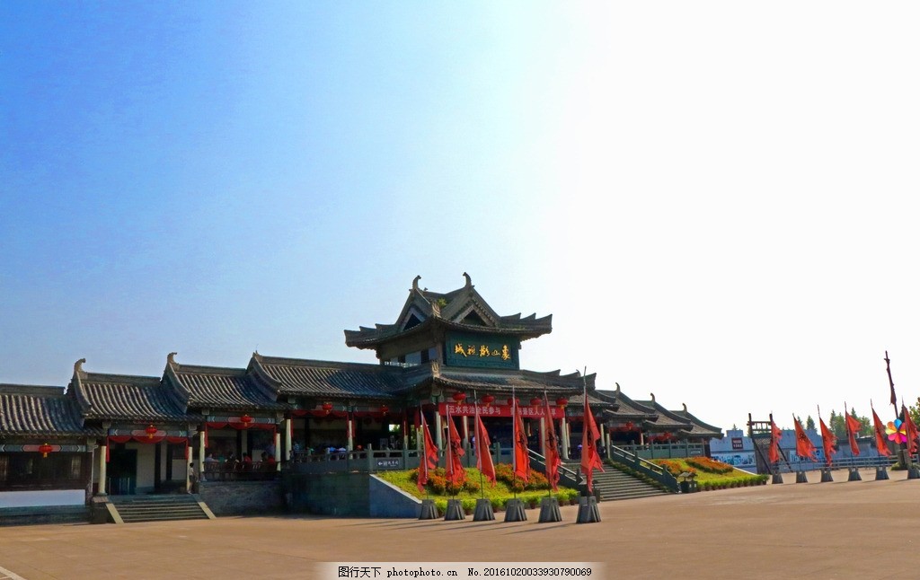 象山影视城 景区大门 宁波 象山县 神雕侠侣 影视基地 拍戏 象山风光