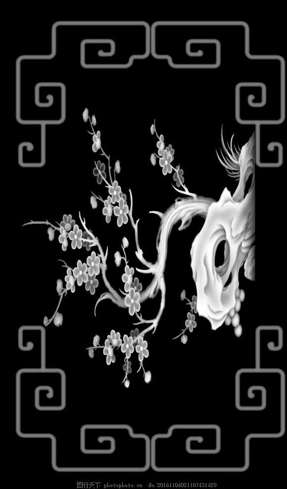 四君子--梅 洋花角花 四季花灰度图 欧式洋花 植物花草 梅兰竹菊 龙凤 古代人物 佛像观音 大门贴花 欧式门 花 欧式木门贴花 镜框精雕图 砂岩浮雕图 人物灰度图 动物黑白图 电脑雕刻图 扫描图 JDP BMP 高清灰度 图 精雕浮雕图 精雕素材 浮雕素材 精雕图 花鸟木雕图 雕刻位图 木雕石雕图 灰度图 设计 3D设计 3D设计 180DPI BMP