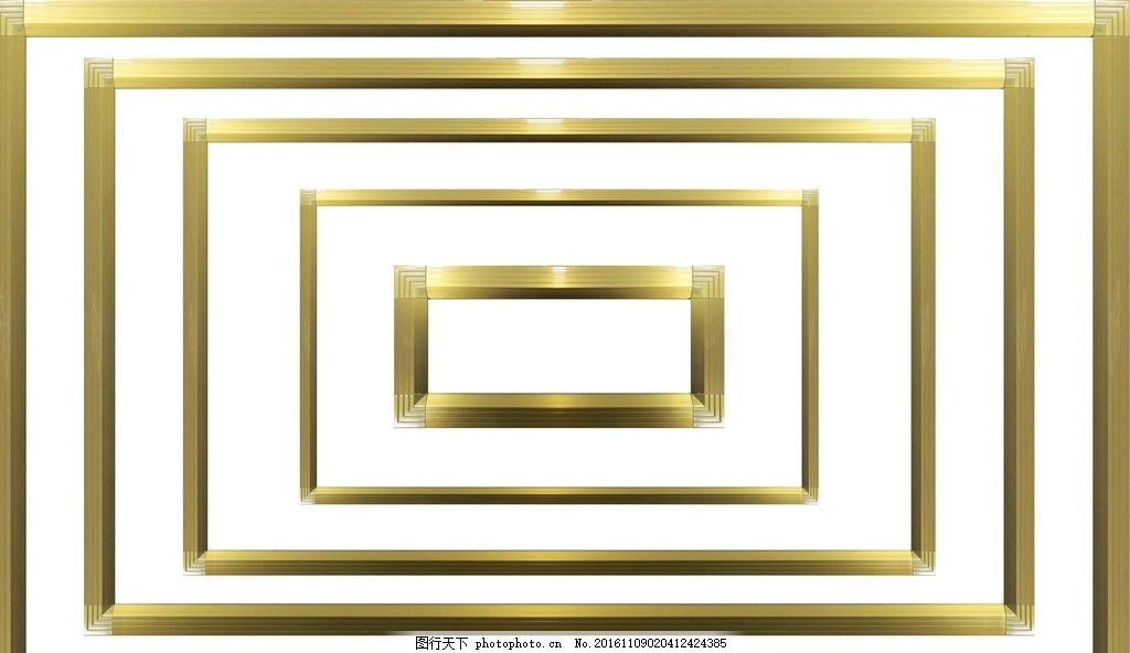 相框 画框 镜框 金色相框 金属相框 欧式画框 特写 设计 底纹边框