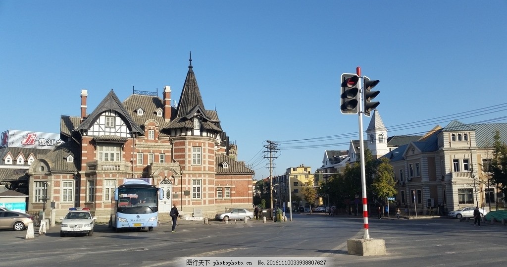 大连俄罗斯风情街 辽宁 欧式建筑 旅游 摄影 人文景观