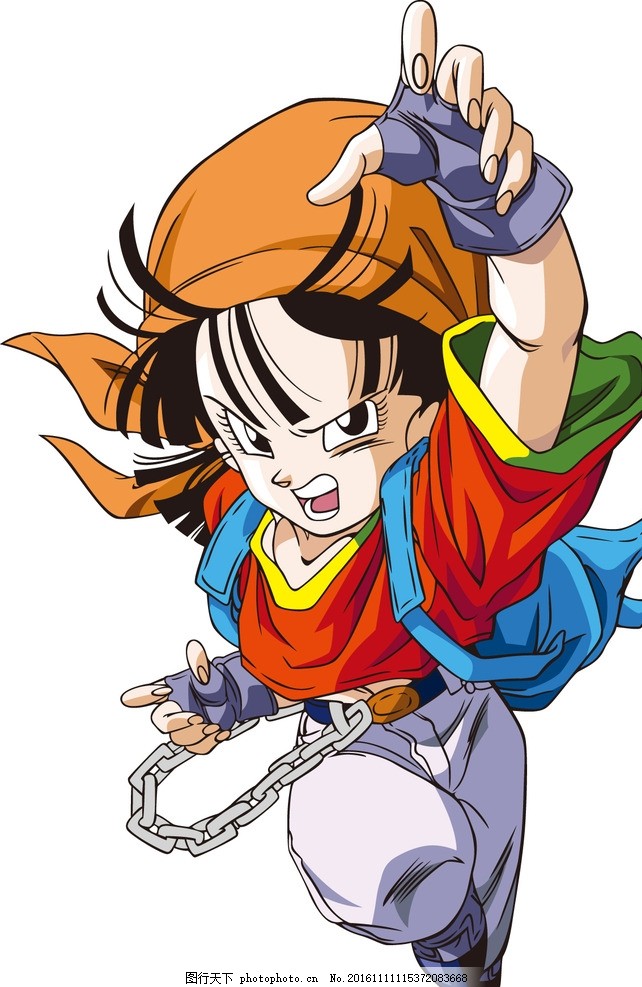 小芳,龙珠孙悟空动漫卡通可爱七龙珠动漫动画-图行天下图库