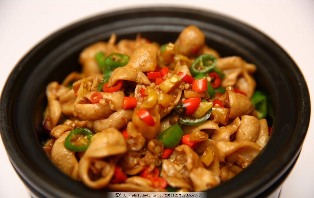 酸辣肥肠锅图片