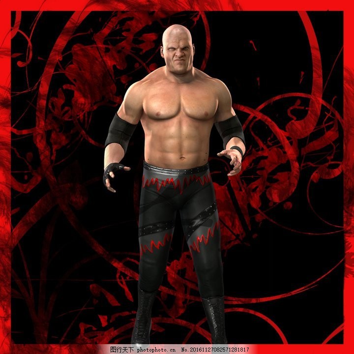 WWE凯恩尝试用PS图片