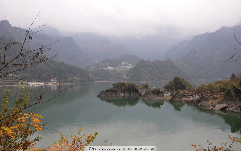 重庆 黔江 小南海 风景区 地震遗址公园 自然风光 山水景色 风景 摄影