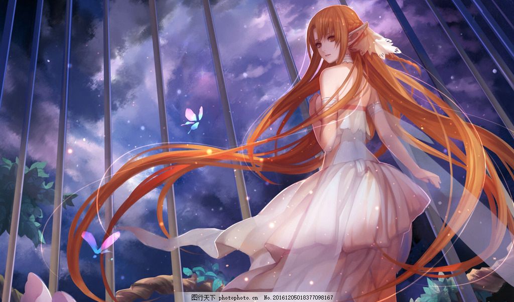 刀剑神域亚丝娜妖精女王壁纸