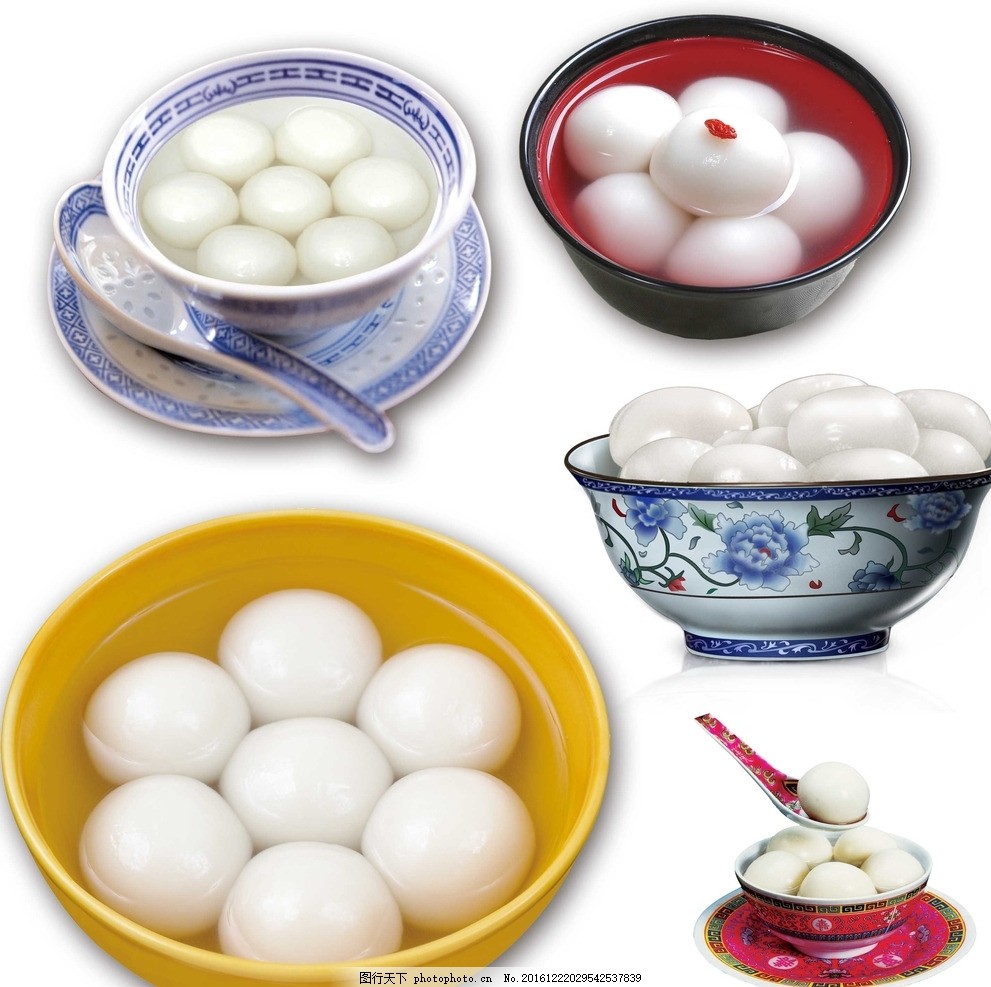 汤圆,元宵 一碗汤圆 汤圆素材 元宵节素材 炸汤