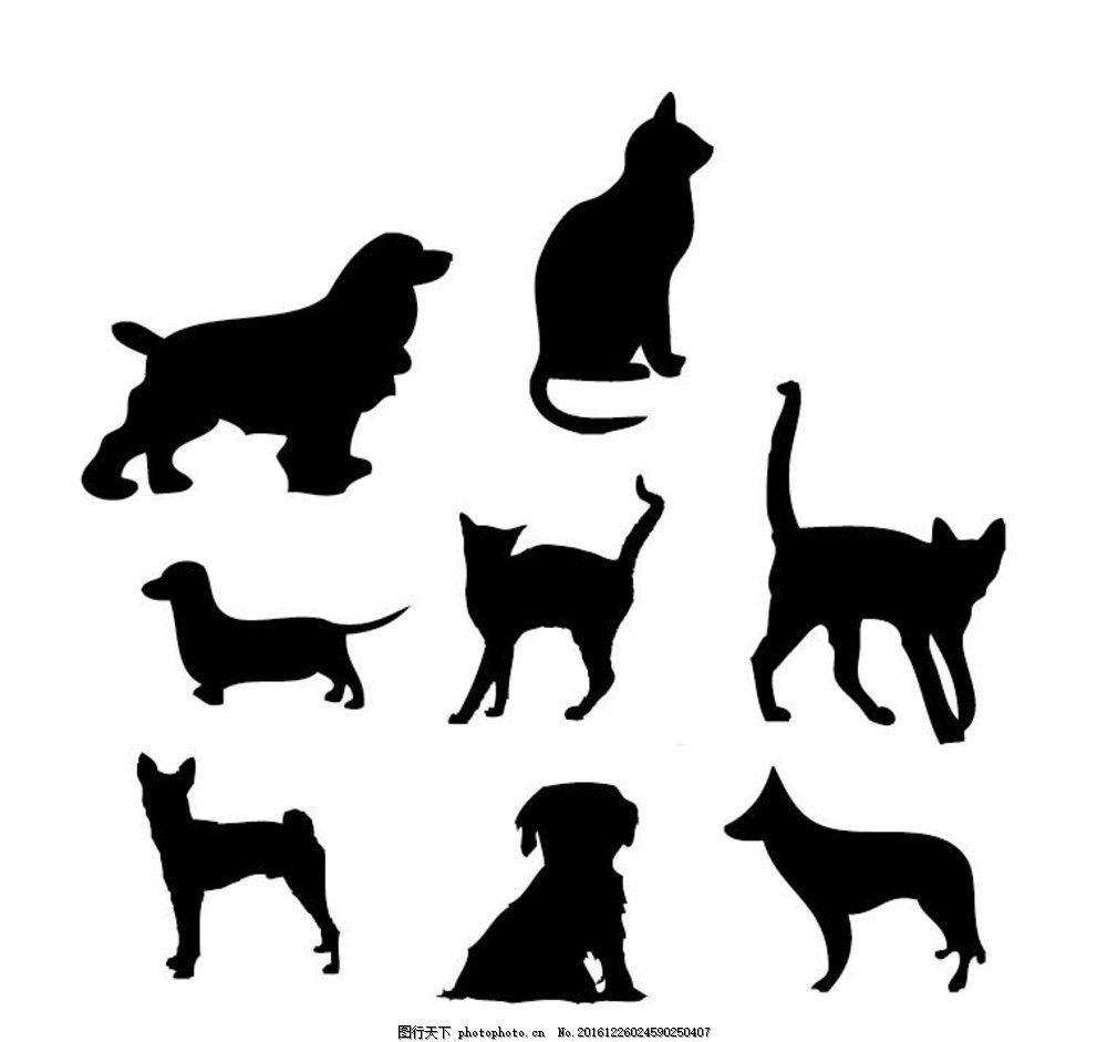 猫狗剪影 狗 宠物 可爱的小狗 猫 爪花纹 猫插画 动物标志 动物 卡通小动物 卡通动物图 卡通动物图案 动物卡通画 漫画 矢量 动物矢量 生物世界 家禽家畜 老虎狗 斗牛犬 猛犬俱乐部 卡通封面 卡通 野狗 杂种狗 卡通狗 漫画狗 卡通动物 手绘 韩版卡通 图案 设计 卡通设计 剪影 剪影矢量图 设计 生物世界 家禽家畜 AI