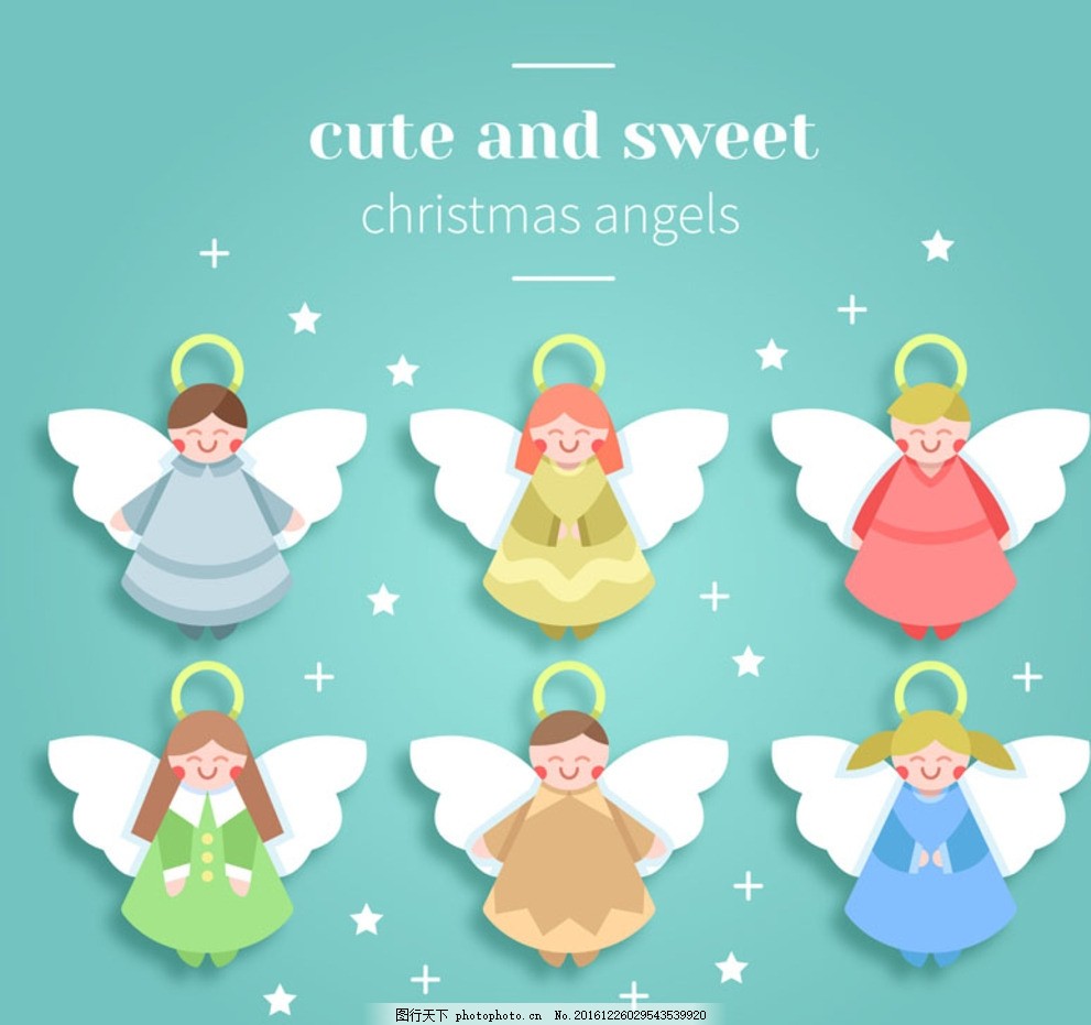 圣诞天使,圣诞快乐 人物 圣诞背景 圣诞装饰 绘