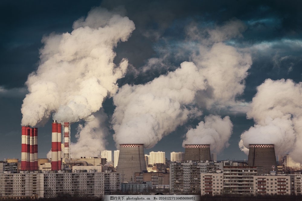 火力发电站图片