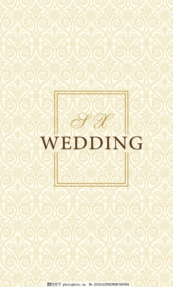 婚礼背景 LOGO WEDDING 字母 英文 婚庆 底纹 暗纹 欧式花纹 金色 香槟色 插花 设计 CDR 主题婚礼 婚礼 婚宴背景 婚礼背景板 婚礼展架 婚礼X展架 婚礼易拉宝 婚礼贺卡 婚礼设计 婚礼布置 广告设计 婚礼设计 设计 广告设计 广告设计 CDR