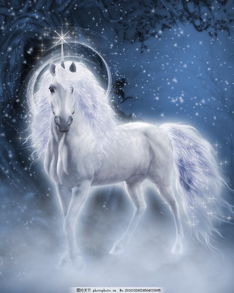 天马,独角马,独角天马,鬣羚,天马,独角马,独角天马,鬣羚,汗血马,大宛胡马,天马瑞兽,祥兽,马,骏马,虚构动物,神话动物,神话生物,神话坐骑,坐骑,设计,生物世界,家禽家畜,300DPI,JPG